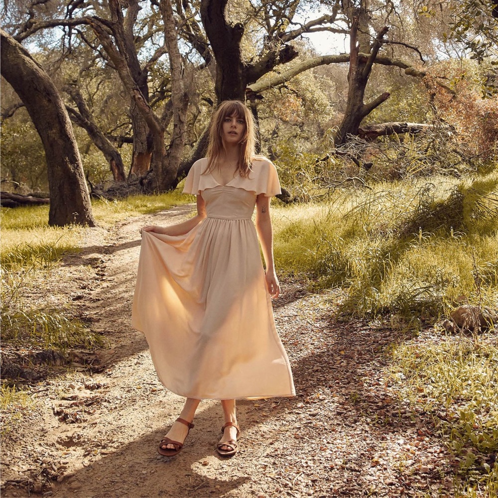 Christy Dawn - The Monarch Dress in Butterscotch